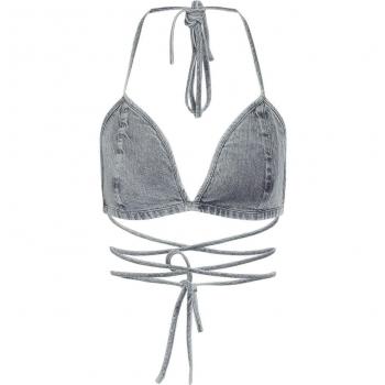 N° 4 : Top Noisy May – Nmbella Bra KI020MB, taille M, bleu clair (femme)