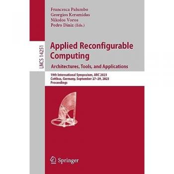 Applied Reconfigurable Computing. Architectures, Tools, and Applications