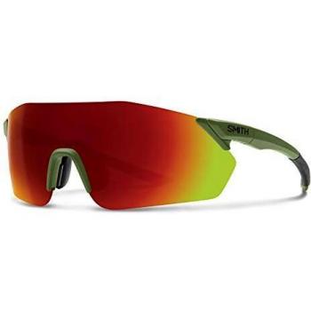 Smith Reverb Dual‑Tone Matte Moss/Red Mirror Sunglasses – Unisex One-Size