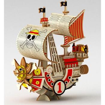 One Piece Thousand Sunny 3D-Puzzle aus Holz – Azone Ki‑Gu‑Mi