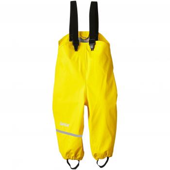 CareTec Kinder Regenlatzhose, Gelb, Größe 104, ungefüttert