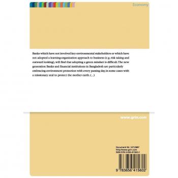 Developing Green Banking Products In Bangladesh: Involvement of Stakeholders: Reviewing the Stakeholder's influence in Banking Sector of Bangladesh