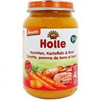 Holle Bio Karotten, Kartoffeln & Rind (190 g)