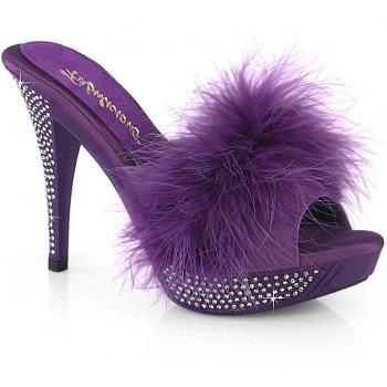 Lila Fabulicious Eleganz-Slipper Damen EU 36