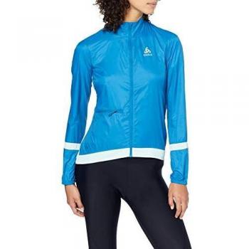 Odlo Damenjacke Fujin M Mykonos Blau – mit Surf Spray Finish