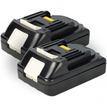 Dual 18V Li‑Ion Battery Pack for Makita XWT Tools – 2500 mAh