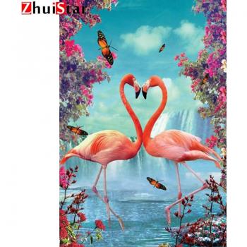 Flamingo Diamond Art Kit