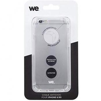 Housse de Protection Intégrale Apple iPhone 6/6S en Silicone Rigide Transparent