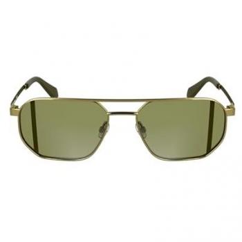 CKJ25202S 717 Yellow Gold Square Sunglasses