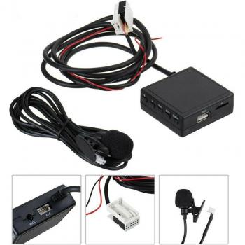 12V Bluetooth Module with Hands-Free Microphone for BMW E60 E63 E64 E65 E66 Series 1 & 3