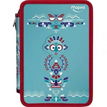 Plumier escolar Maped 34 piezas con cremallera