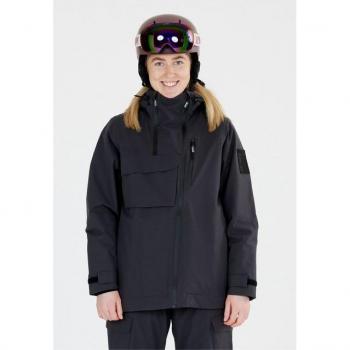 Skijacke SLOPE Zuko Damen M – Grau, mehrfarbig, polyester, wasserdicht mit getappter Membran