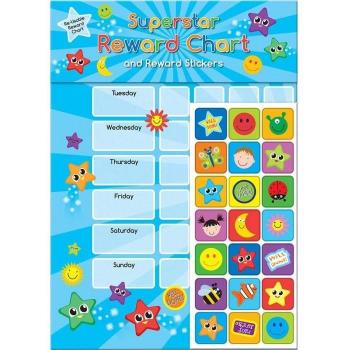 Pack 70 Sticks Récompenses A3 Projet Papier Superstar