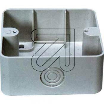 EGB Elegant Standard 1‑Fach Aufputzgehäuse Weiß 90501930/92521909