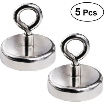 5 Ganchos Magnéticos de Succión Fuerte para Decoración