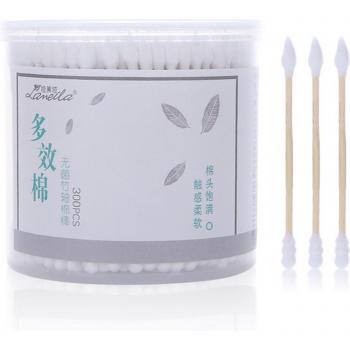 Hisopos de algodón para cera de nariz y manchas de ojos, 300 Uds