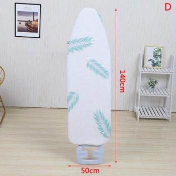 Non-Slip Thick Ironing Board Cover Marble Print 140*50CM