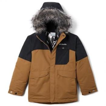 Chaqueta Columbia Nordic Strider II para niño marrón