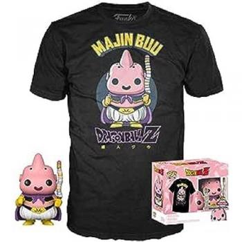 Conjunto de Figura Pop y Camiseta Dragon Ball Z Majin Buu Exclusivo