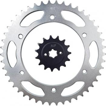 Kettenradset 13T 14T 15T 46T für HYOSUNG GT250R und KTM 690