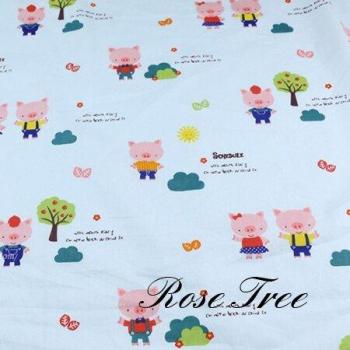 Tissu Bébé Imprimé 100% Coton, Drap Berceau et Couverture – 50 × 160 cm