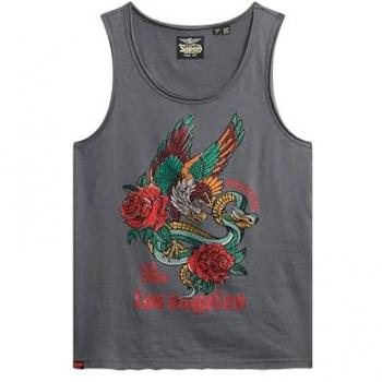 Top Casual Algodón con Escote Redondo – Superdry Mujer