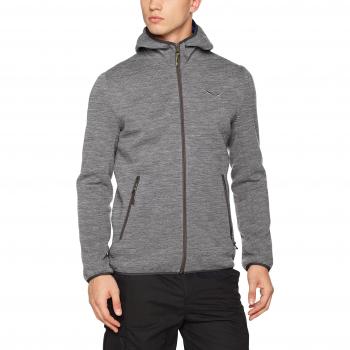 Salewa Woolen Light WO M FZ HOODY Jacke, Herren, Grau