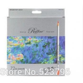 High Quality 72 Color Marco Fine Art Drawing Oil Base Non-toxic Pencils Set