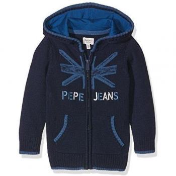 Pepe Jeans GIBSON KIDS, chaqueta de punto para niñas, azul