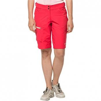 Jack Wolfskin W Tourer Shorts Damen rot wasserabweisend Größe 36