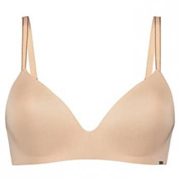 Soutien-Gorge Mona Beige 38D – Sans Armatures, Rembourré