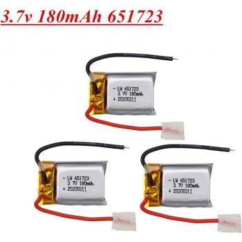 3.7V 180mAh Rechargeable LiPo Battery for Syma S109G S111G MJXRC X900 X901 Remote Control Helicopter