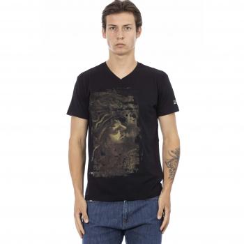 Maglietta Trussardi Action Cotone Nero