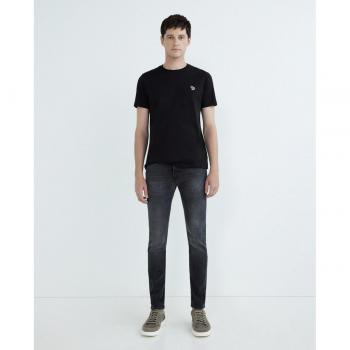 Paul Smith Men's Black Zebra Short Sleeve T-shirt