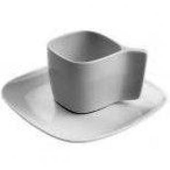 Taza y Plato Espresso con Estilo Rosenthal‑Tatami