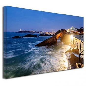 Déclina Photo‑Art : Rocher de la Vierge Biarritz 100x60 cm