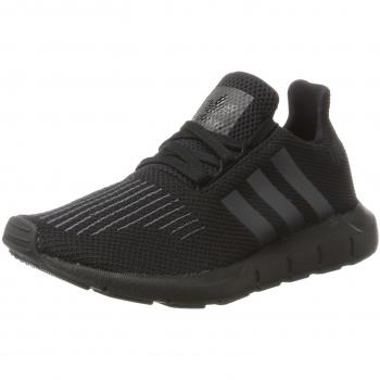 Adidas Unisex Kids Swift Run Gymnastics Shoes, Black 3 UK