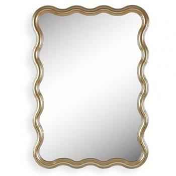 Espejo de Pared Oro Versátil 2,6×70,2×50,2 cm (Marca: Versa) – EAN 8420327576033