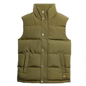 Superdry Gilet Everest Verde Scuro Extra Grande