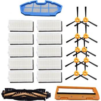 Set de Cepillos Laterales HEPA para Conga 990