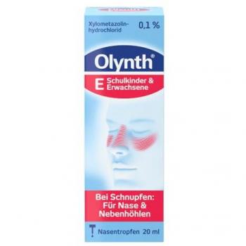 Olynth E Nasentropfen bei Schnupfen, 20 ml