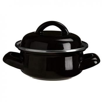 Enamel Mini Casserole Dish with Lid