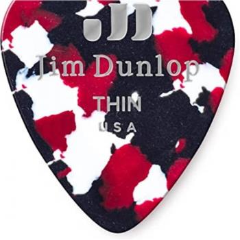 Dunlop 483P06TH Thin Confetti Picks