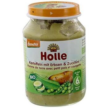 Holle Bio Kartoffeln mit Erbsen & Zucchini (1 x 190 g)