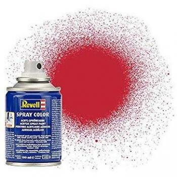 Bombe de Peinture Acrylique Rouge Carmin Mat 100ml