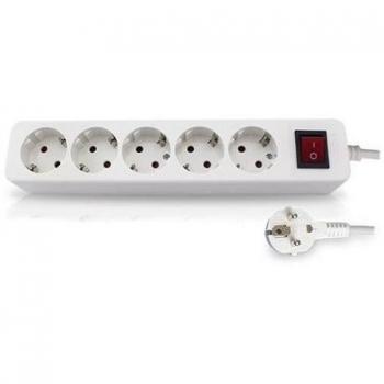 GSC 5 Tomas de Corriente con Interruptor y Cable de 1.5m