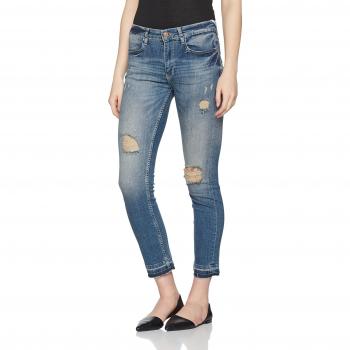 Guess Damen Hose W64A15D2CA1 – Mehrfarbiger Jazz‑Style, Größe 40