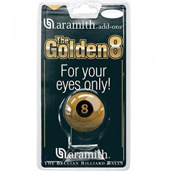 Aramith Boule 8 Golden, 57,2 mm