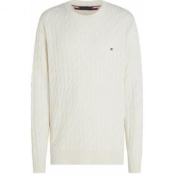 Pull à Col Arrondi Tommy Hilfiger en Maille
