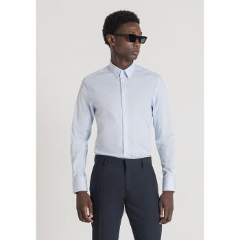 Camisa Slim Fit Milano en Tejido Elástico